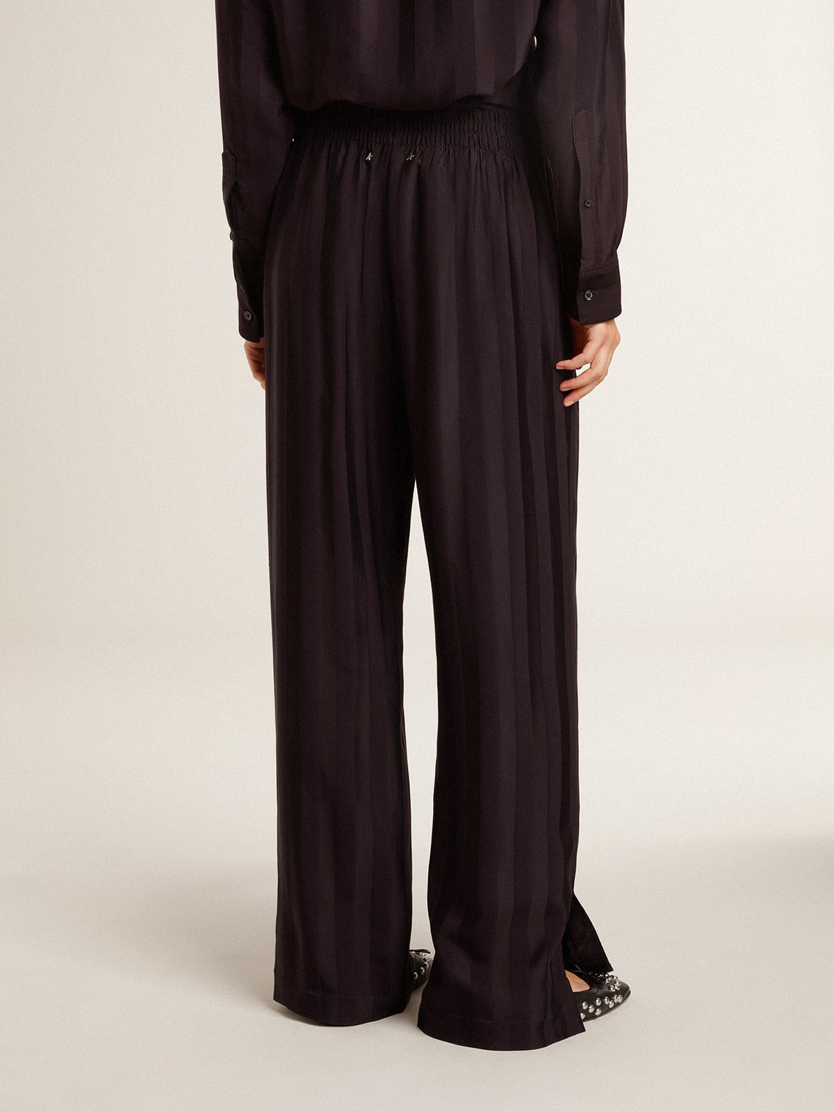 Golden Goose Women's joggers with ankle slit