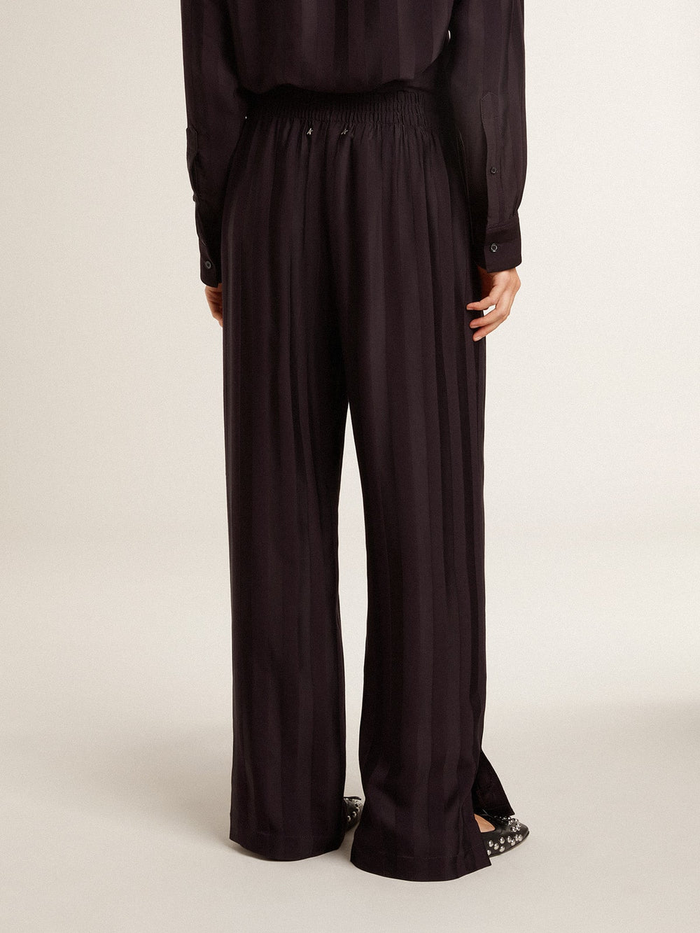 Golden Goose Women's joggers with ankle slit