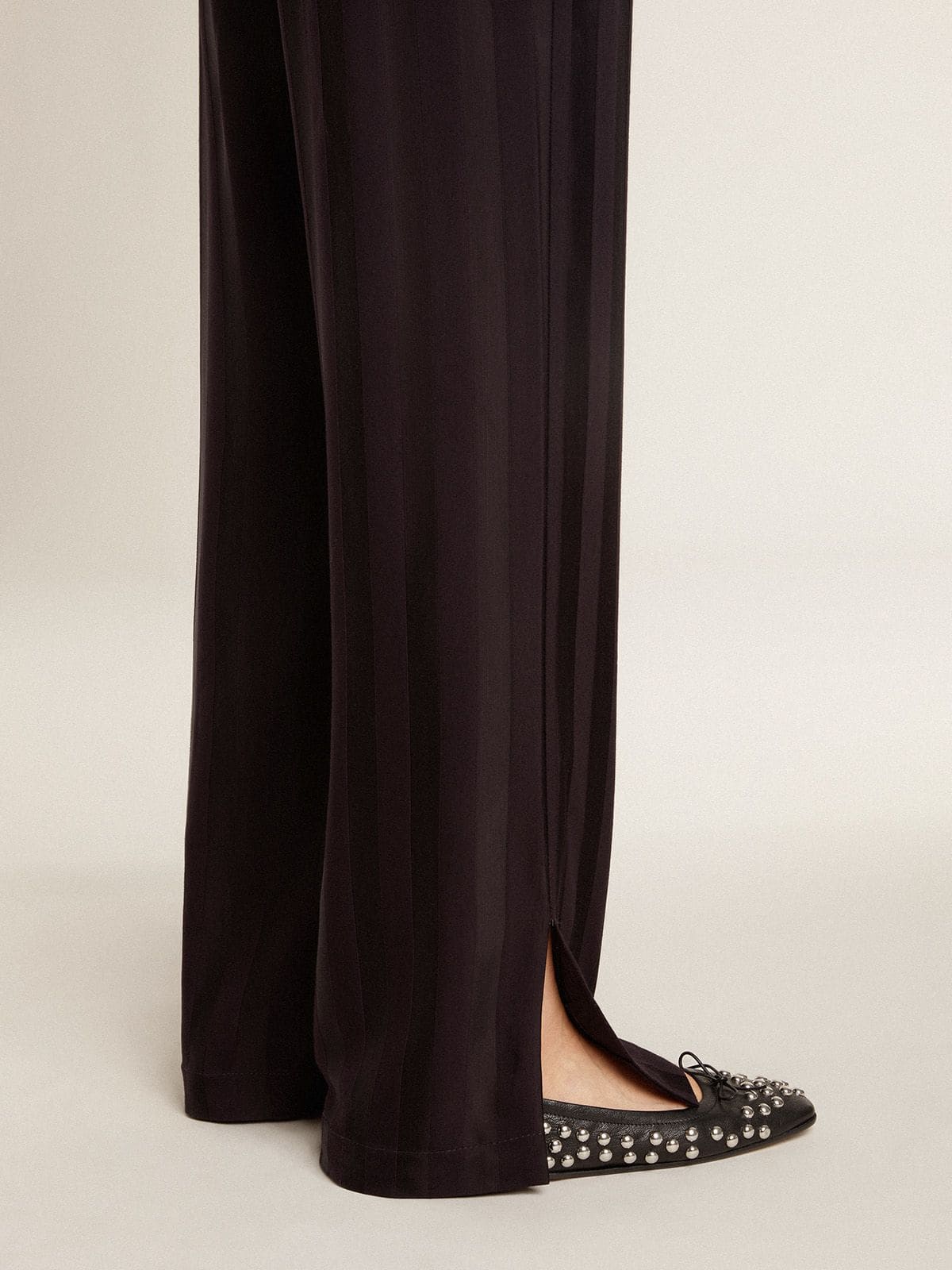 Golden Goose Women's joggers with ankle slit