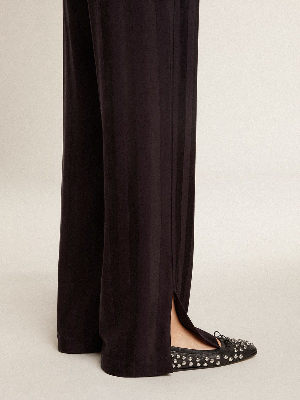 Golden Goose Women's joggers with ankle slit