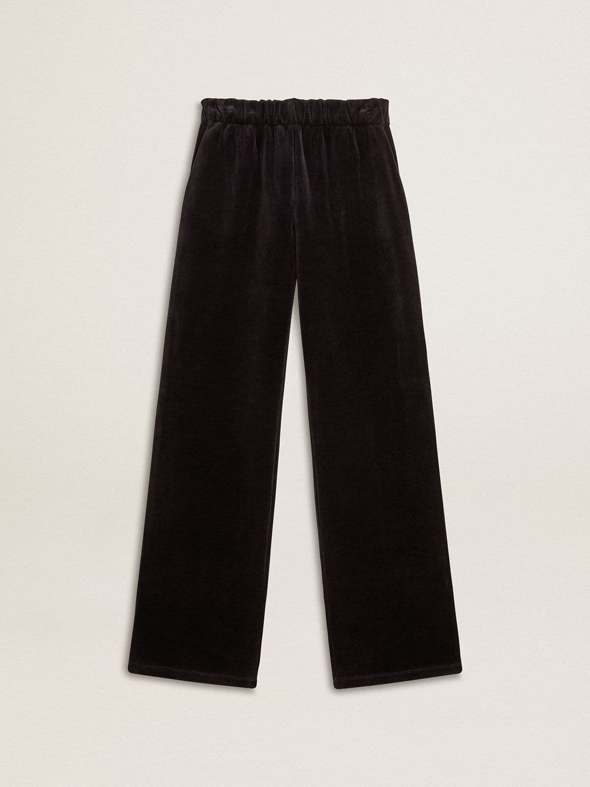 Golden Goose Women's joggers in velvet-effect cotton blend