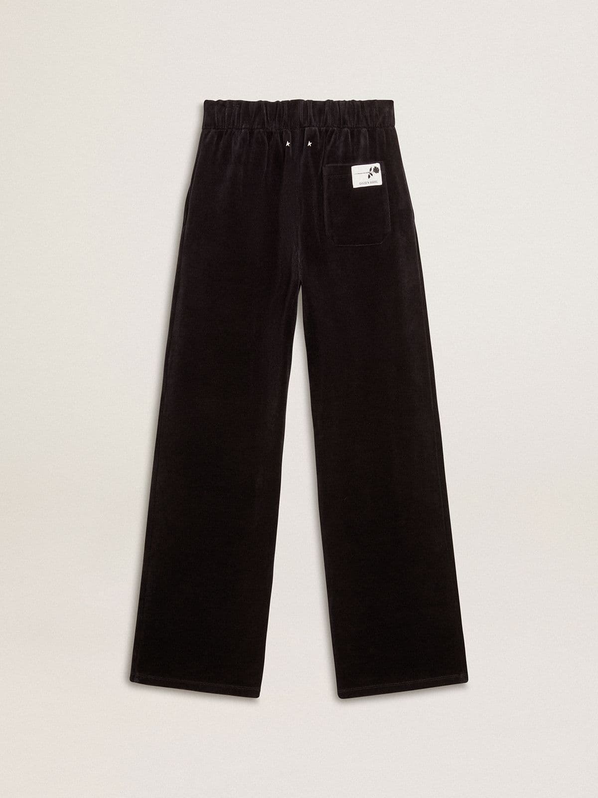 Golden Goose Women's joggers in velvet-effect cotton blend