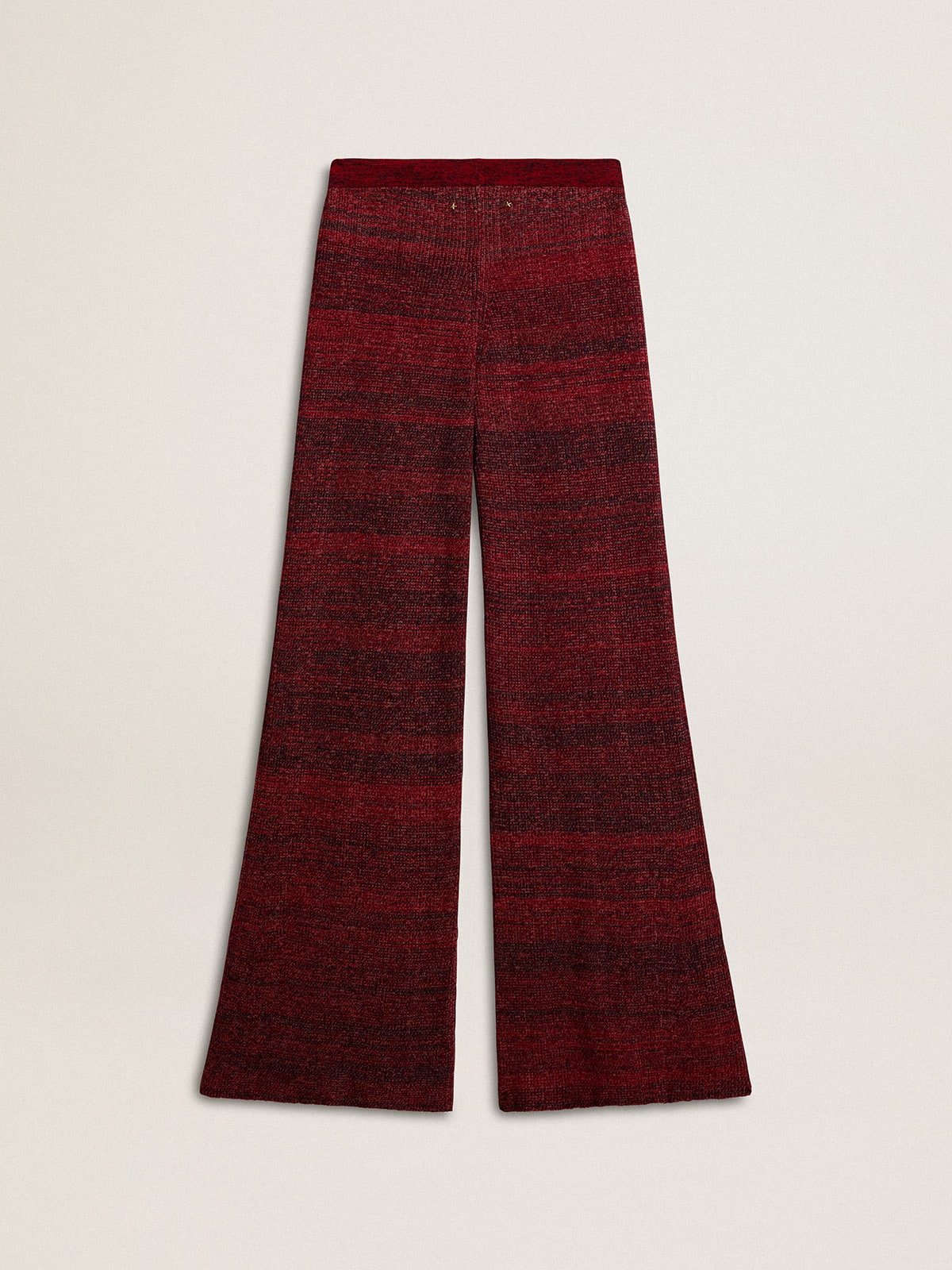 Golden Goose Irregular-striped cotton pants