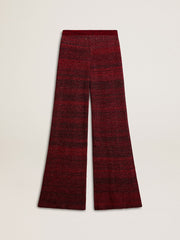 Golden Goose Irregular-striped cotton pants
