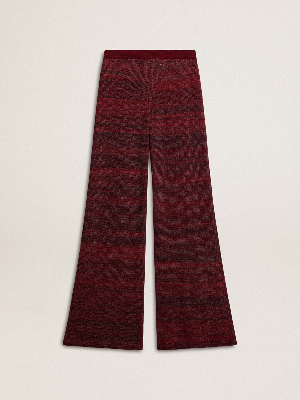 Golden Goose Irregular-striped cotton pants