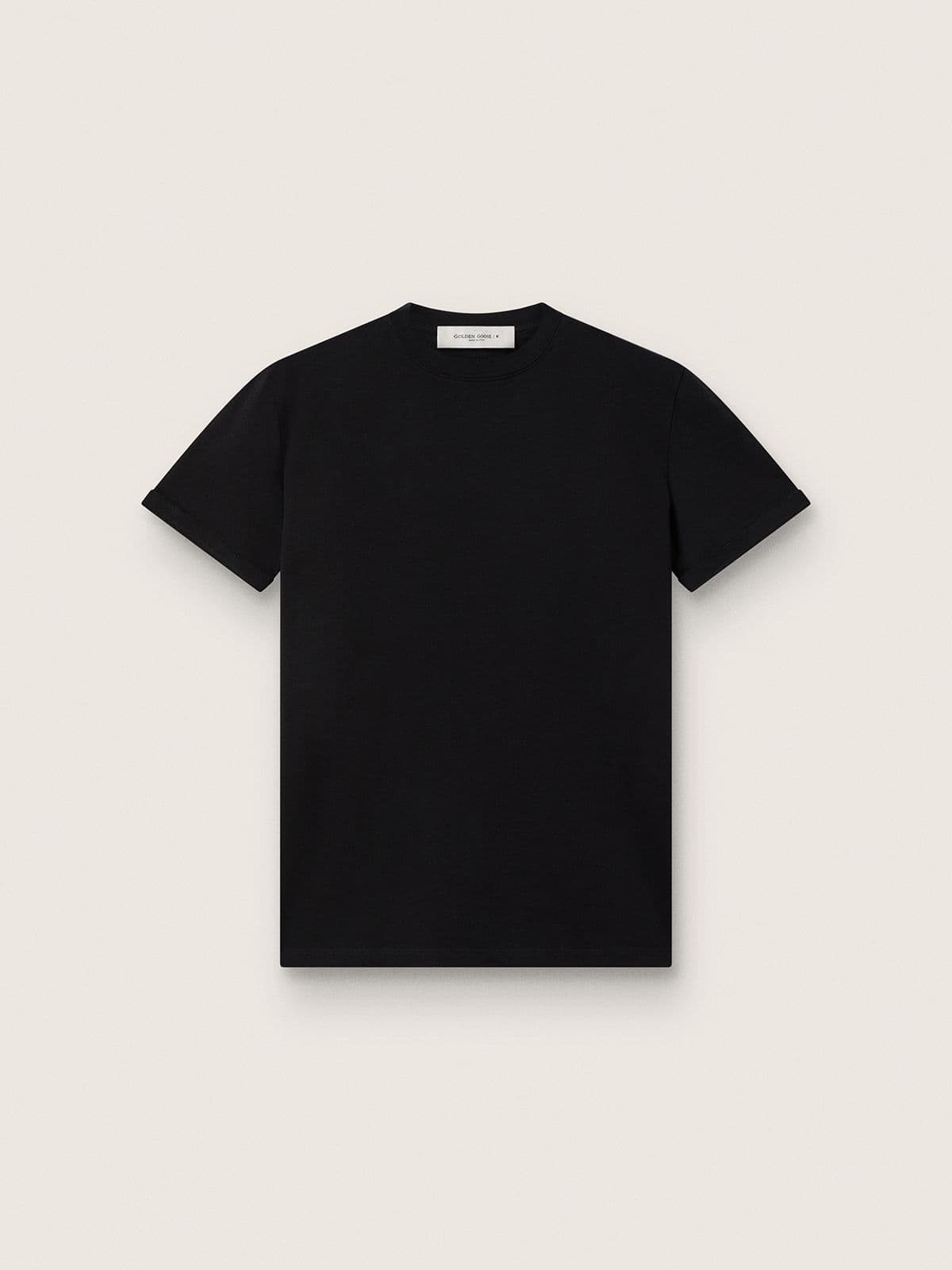 Golden Goose Women’s regular-fit distressed T-shirt in black