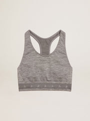 Golden Goose Gray melange athletic top