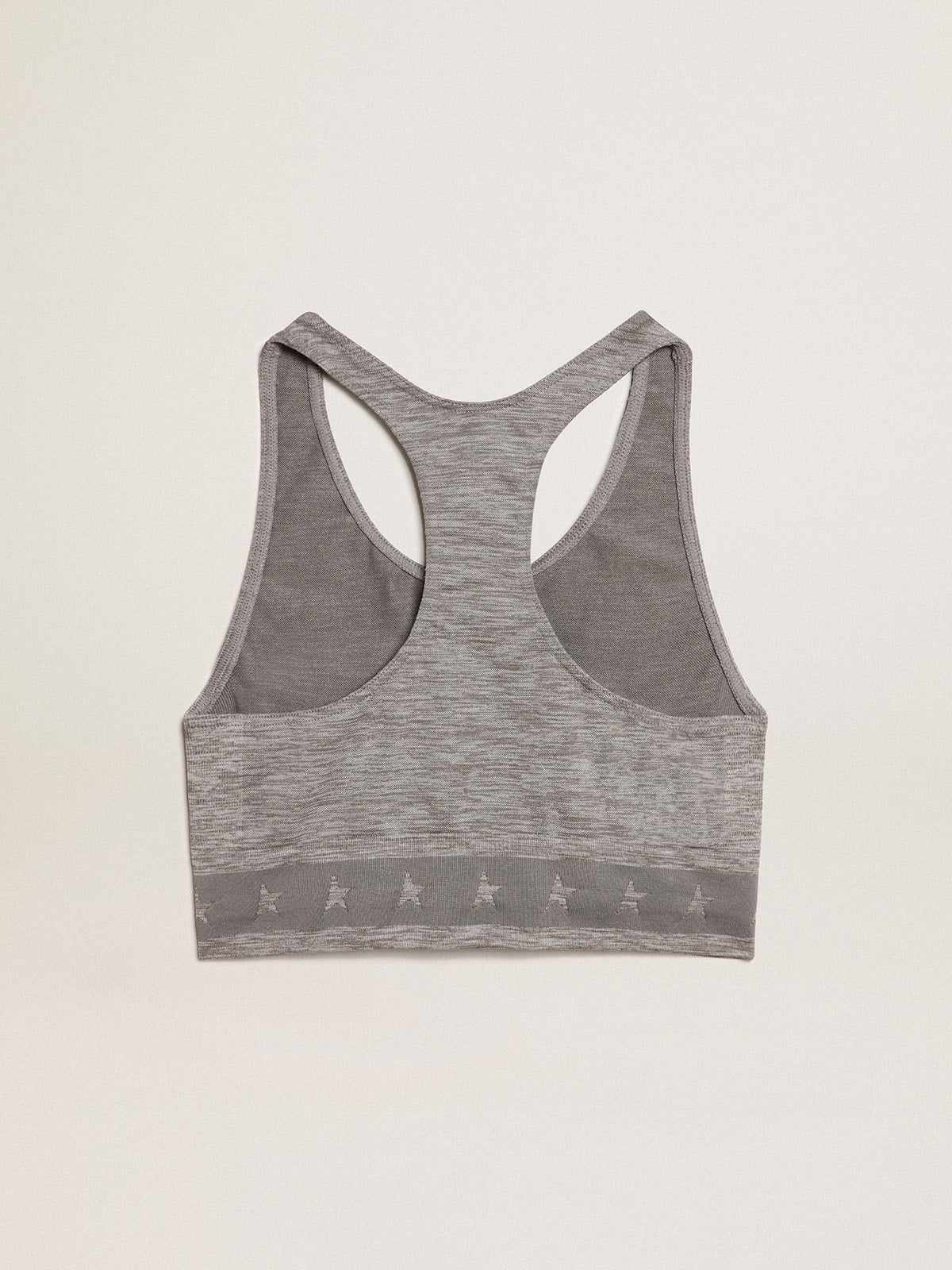 Golden Goose Gray melange athletic top