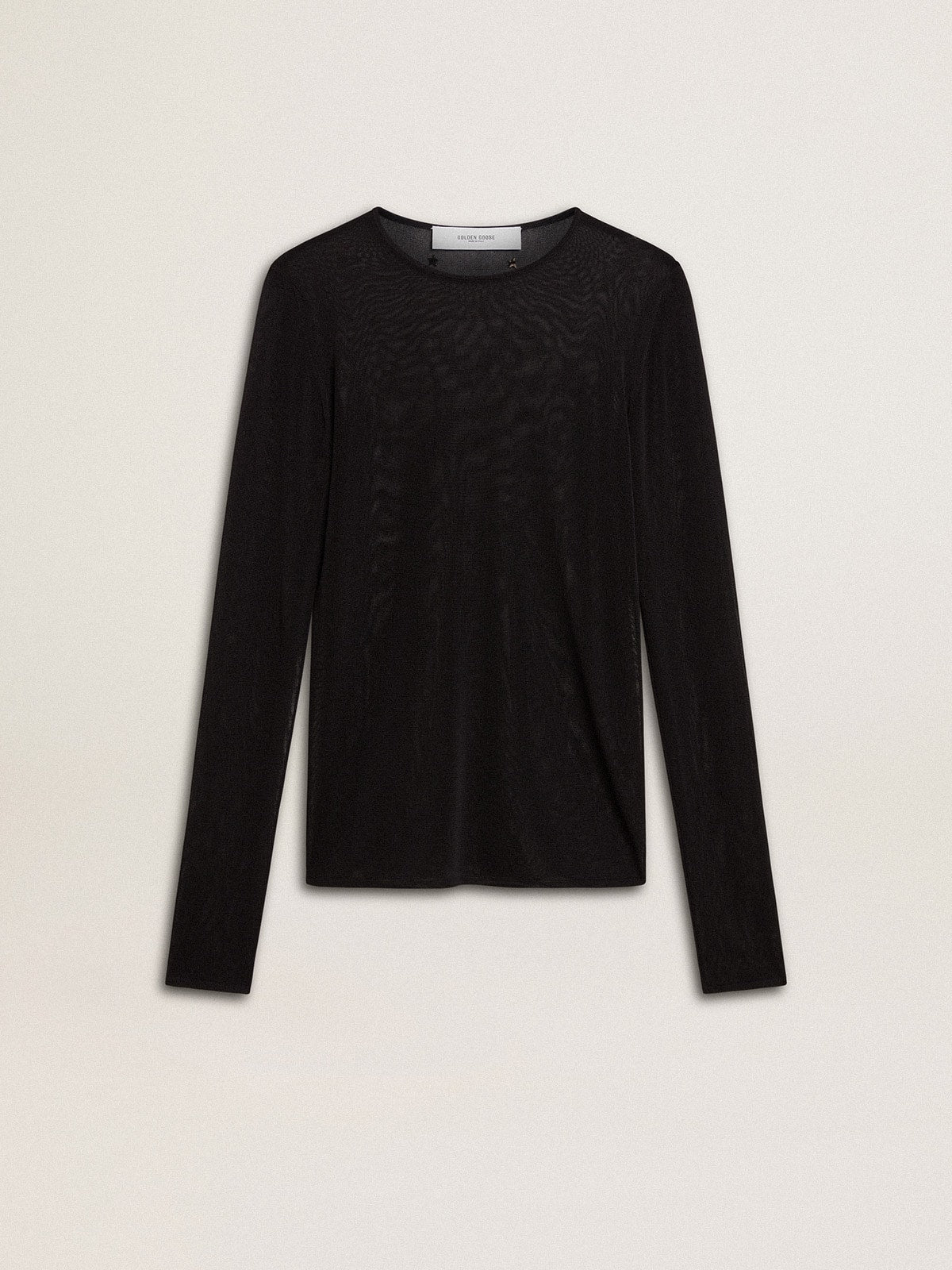 Golden Goose Women's black crew neck t-shirt