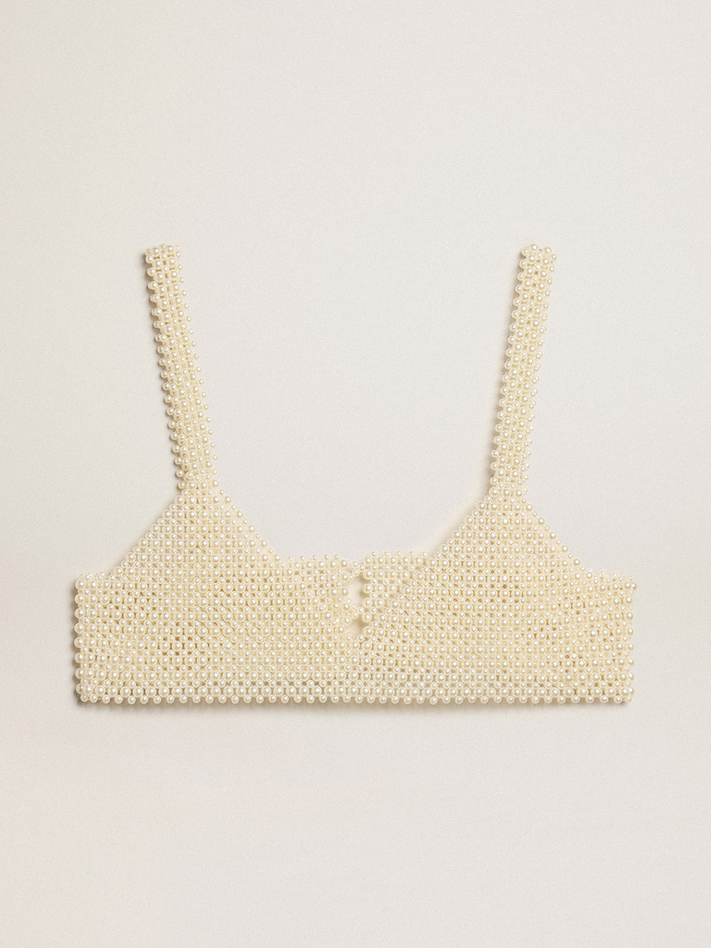 Golden Goose Women’s string of pearls top