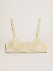 Golden Goose Women’s string of pearls top