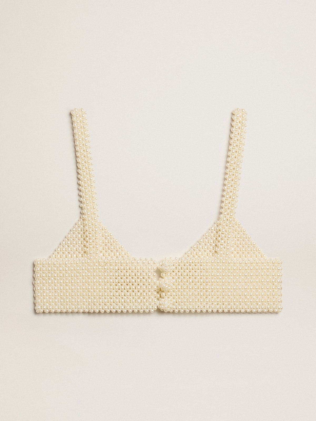 Golden Goose Women’s string of pearls top