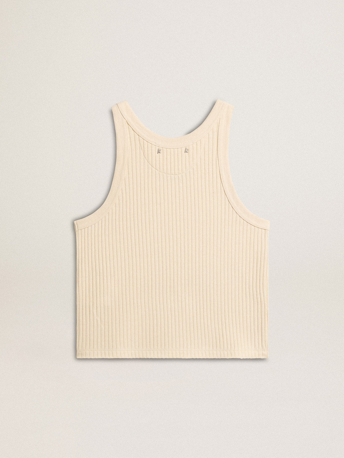 Golden Goose Parchment-colored sleeveless top