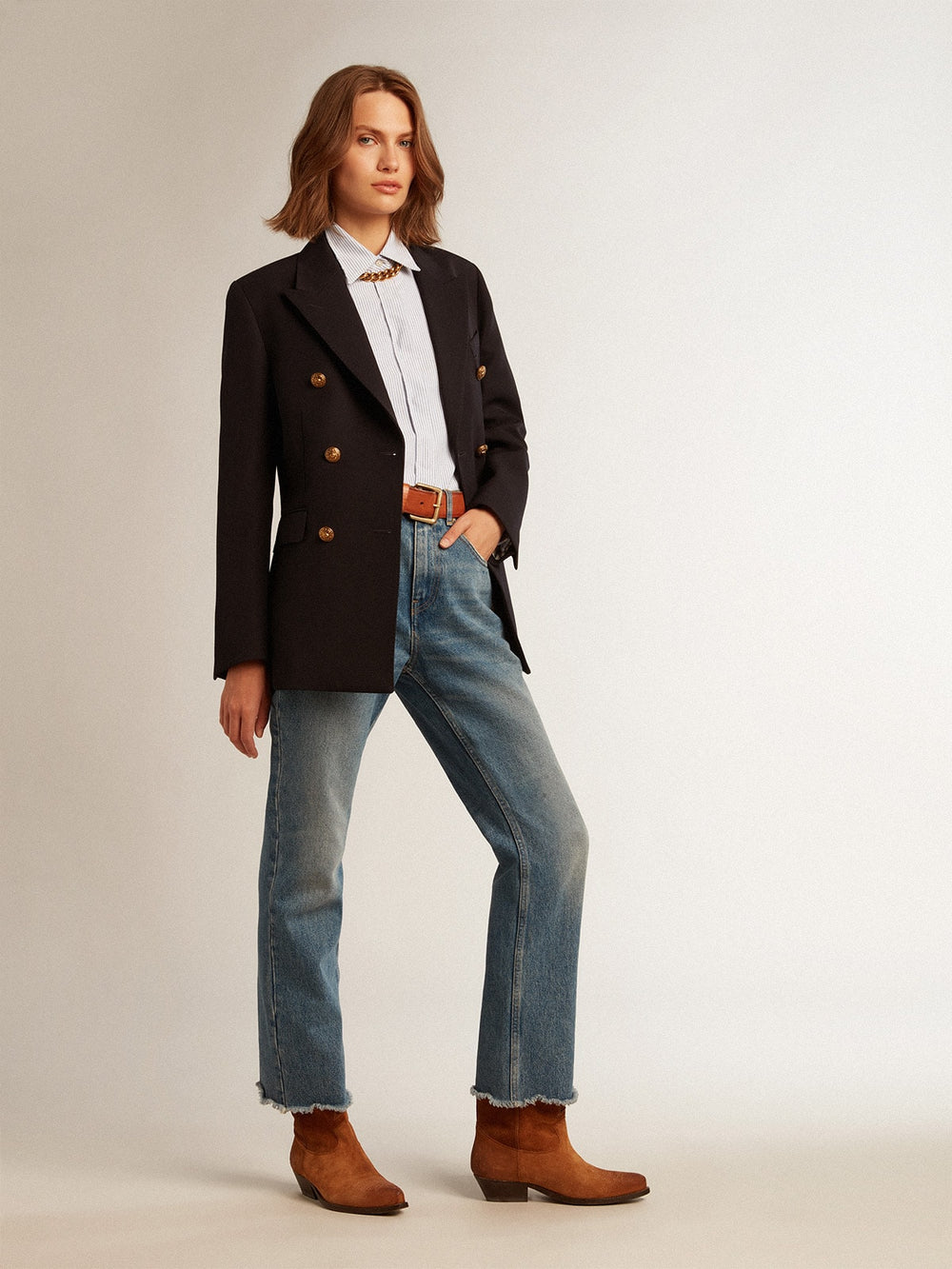 Golden Goose Women’s striped shirt | Golden Goose