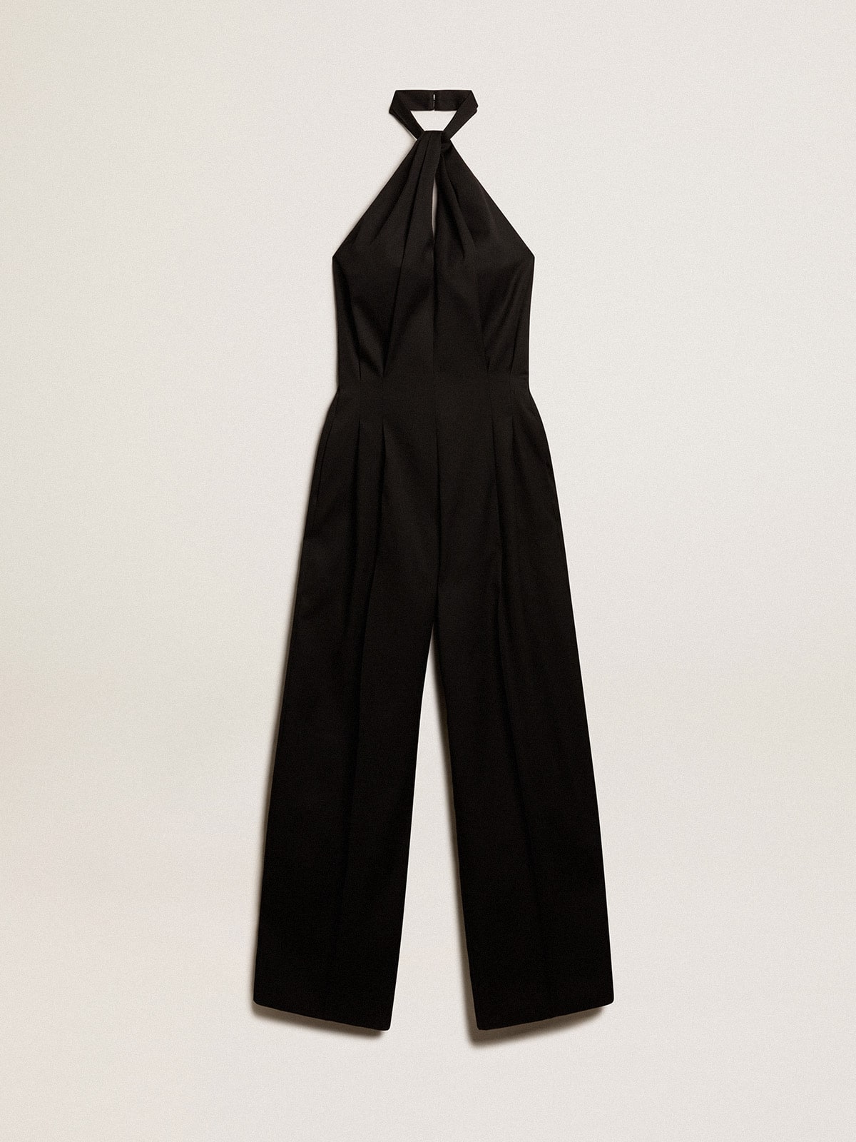 Golden Goose Black wool gabardine jumpsuit