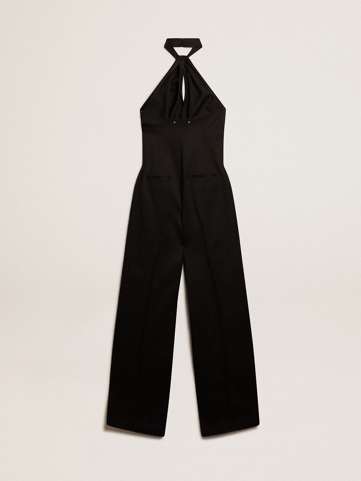 Golden Goose Black wool gabardine jumpsuit