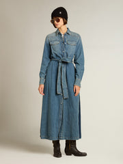 Golden Goose Women’s denim shirt dress | Golden Goose