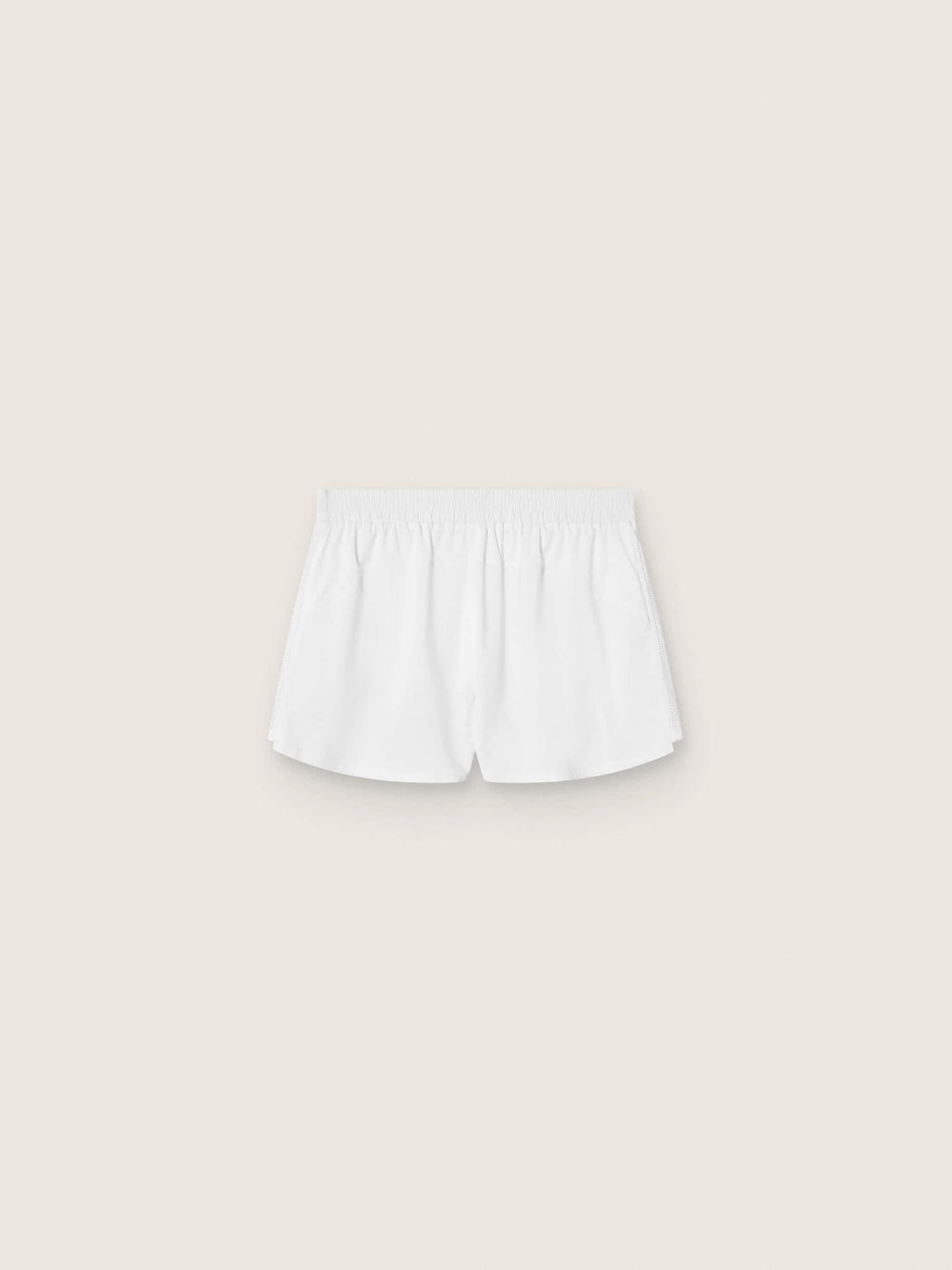 Golden Goose Women's white double-layer sports shorts