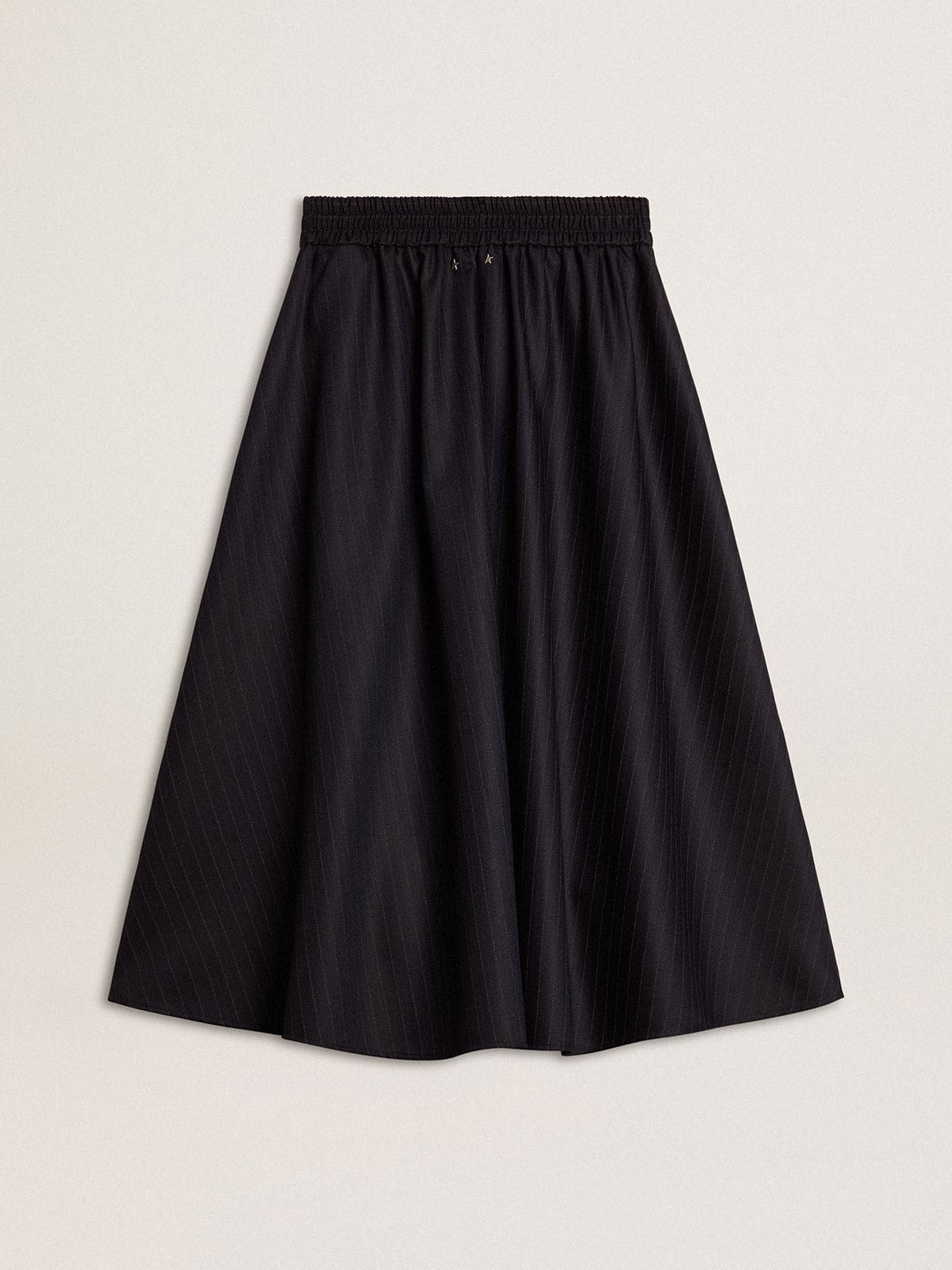 Golden Goose Women’s midnight blue wool skirt