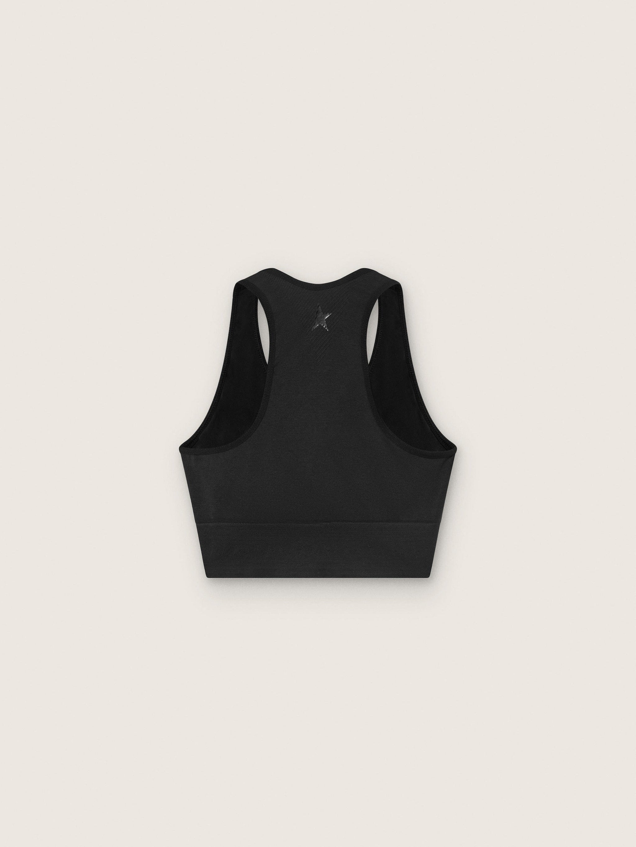 Golden Goose Women's black sports bra