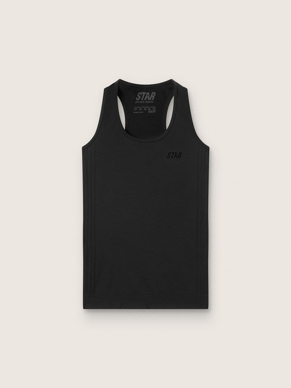 Golden Goose Women's black sports tank top