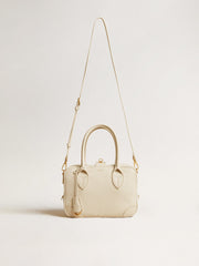 Golden Goose Vita Bag in butter-colored leather with gold details