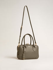 Golden Goose Vita Bag in sage-green leather with gold details