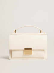 Golden Goose Venezia Bag in butter-colored boarded leather with gold details