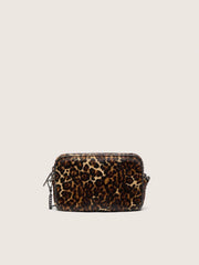 Golden Goose Mini Star Bag in animal-print pony skin with tone-on-tone star