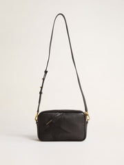 Golden Goose Star Bag in black leather with tone-on-tone star