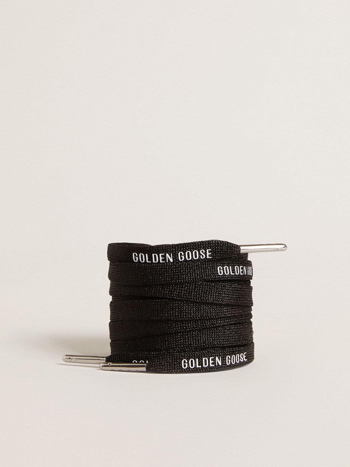 Golden Goose Black cotton laces