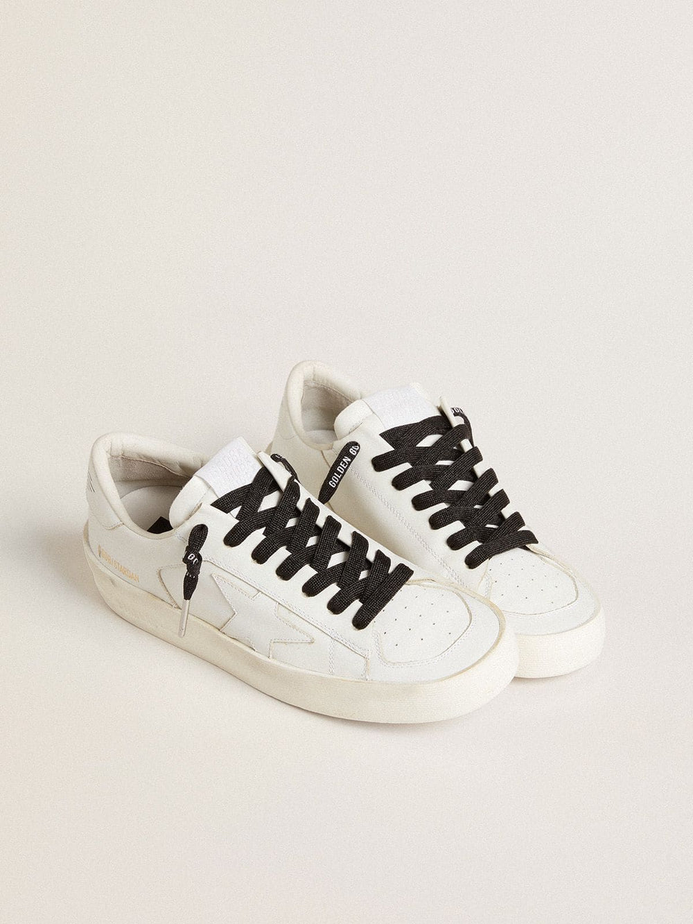Golden Goose Black cotton laces
