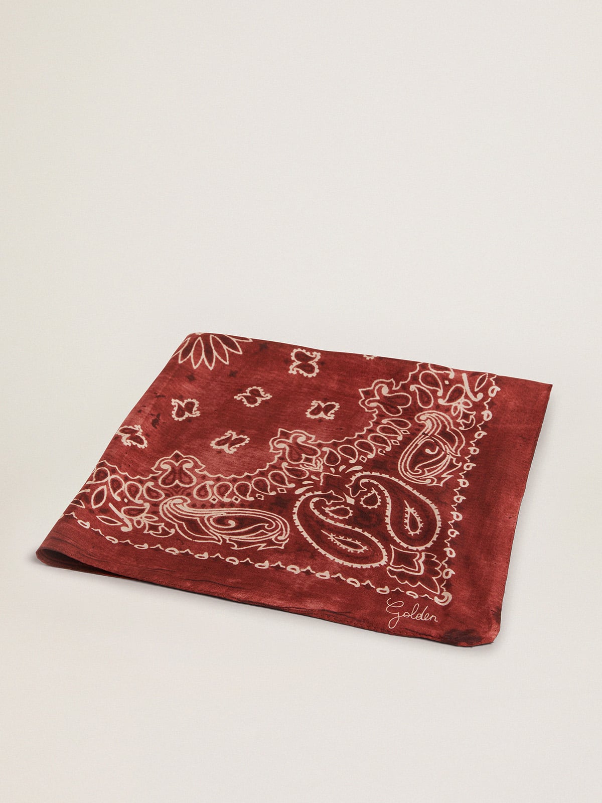 Golden Goose Women’s burgundy scarf | Golden Goose
