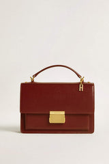 Golden Goose Letter H charm in gold-colored brass with crystals