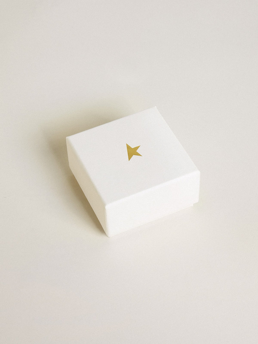 Golden Goose Letter Y charm in gold-colored brass with crystals
