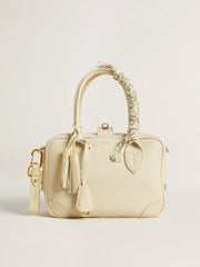 Golden Goose Worn white keyring