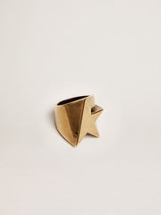 Golden Goose Ring in antique gold color