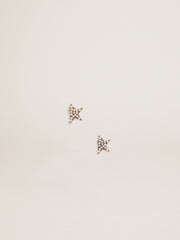Golden Goose Women's stud earrings in antique gold color with decorative beads