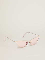 Golden Goose Sunframe cat-eye style with pink frame and lenses
