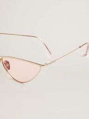 Golden Goose Sunframe cat-eye style with pink frame and lenses