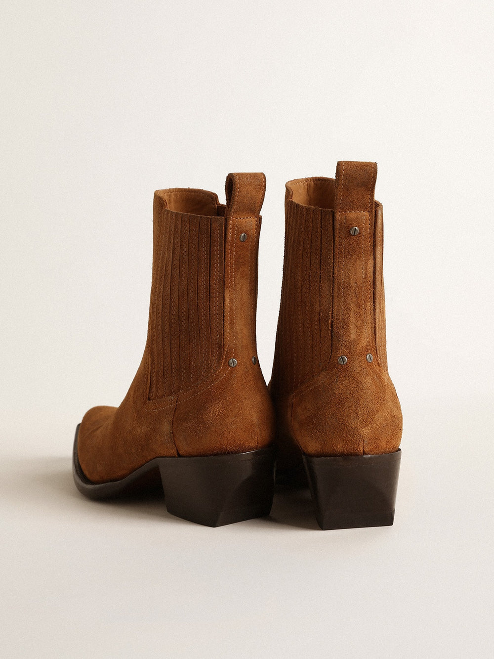 Golden Goose Debbie brown suede boots