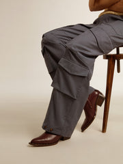 Golden Goose Womens's low Debbie boots in burgundy leather