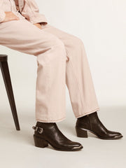 Golden Goose Patty ankle boots in black leather