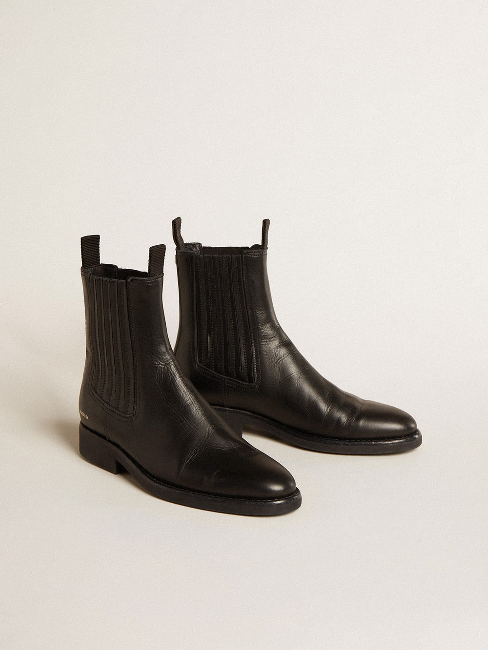 Golden Goose Women’s Chelsea boots in black leather