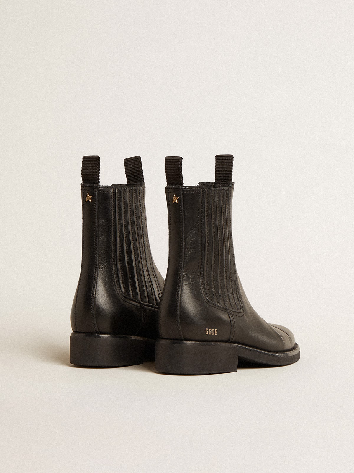 Golden Goose Women’s Chelsea boots in black leather