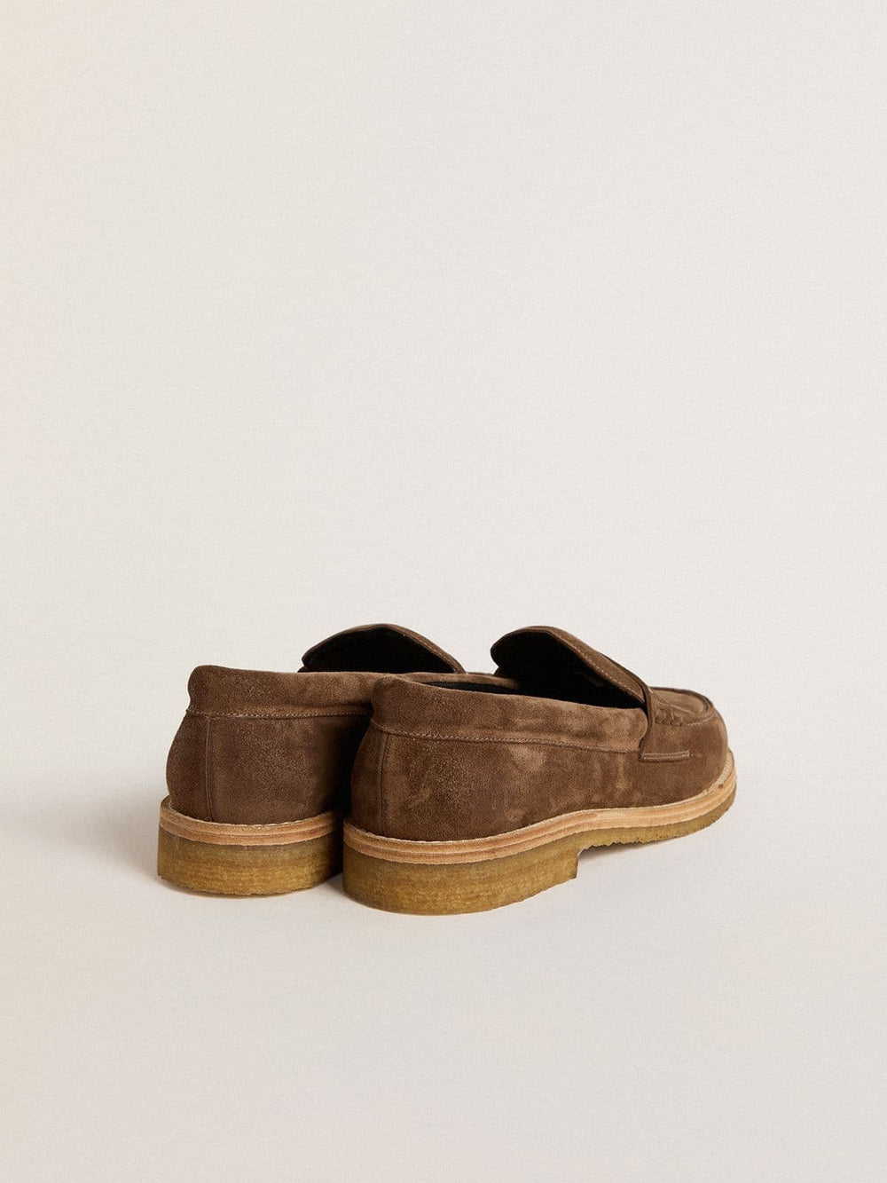 Golden Goose Women's Jerry loafer in dove-gray suede