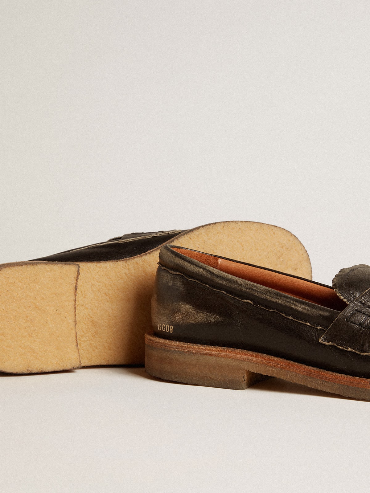 Golden Goose Women's Jerry loafer in black leather