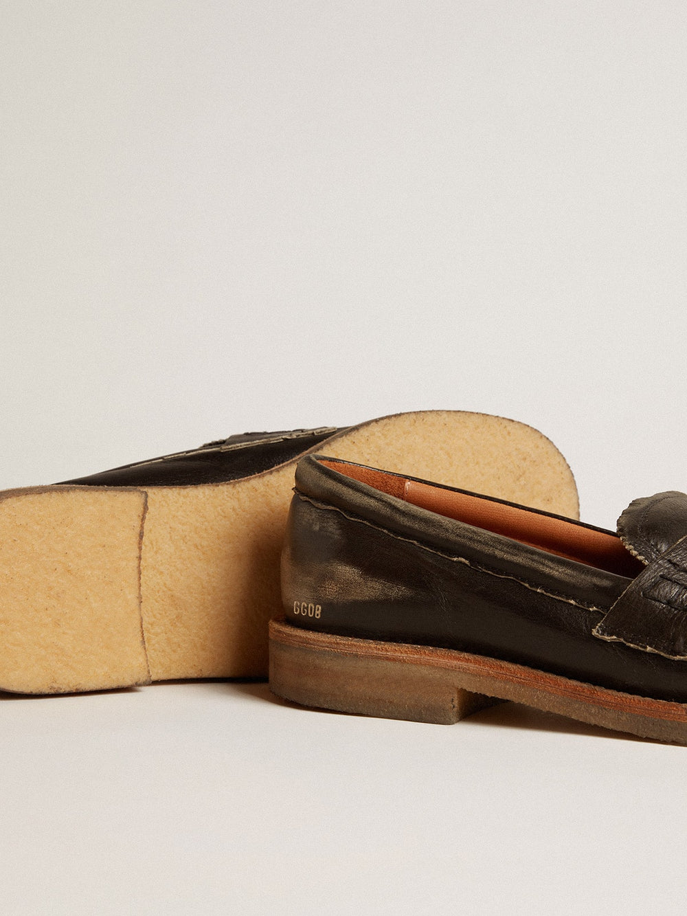 Golden Goose Women's Jerry loafer in black leather