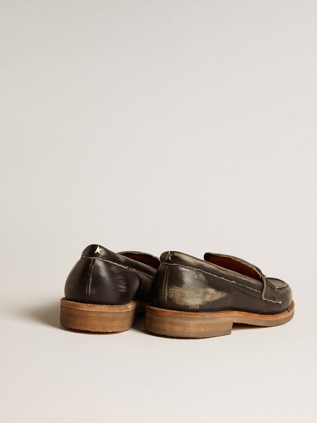 Golden Goose Women's Jerry loafer in black leather