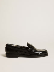 Golden Goose Jerry loafer in black patent leather